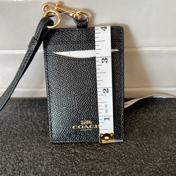 Coach Black ID Lanyard - Picture 6 of 10